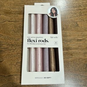 BNIB Kitsch satin flexi rods for heat less curls